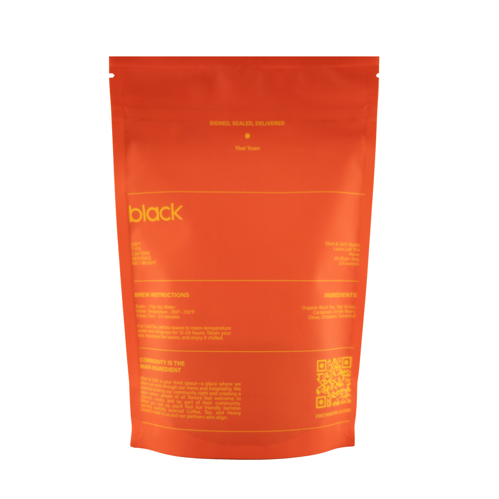 Signed, Sealed, Delivered- Thai Tea
